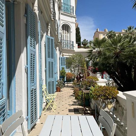 Beautiful Garden Apartment Steps From The Beach Menton Exterior foto